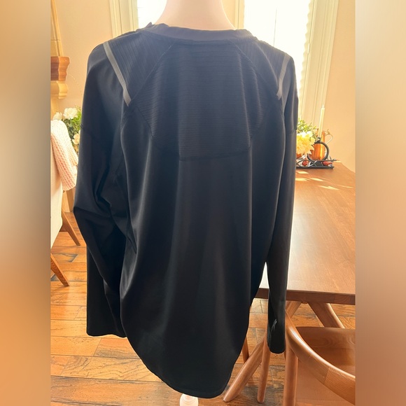 Spyder Active Black Long Sleeve Performance Base Layer Shirt Men’s XL Workout - Picture 5 of 5